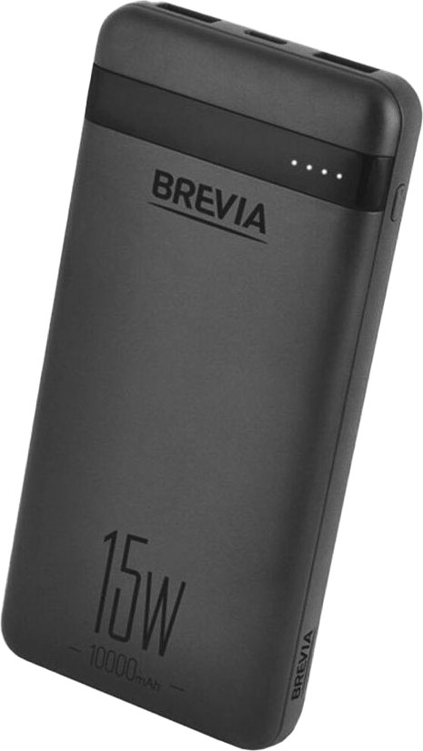 Brevia 10000mAh Black (45115) - зображення 1