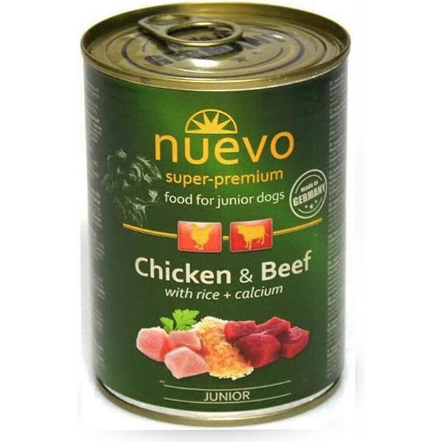 Nuevo Junior Chicken & Beef 800 г (4250231595103) - зображення 1