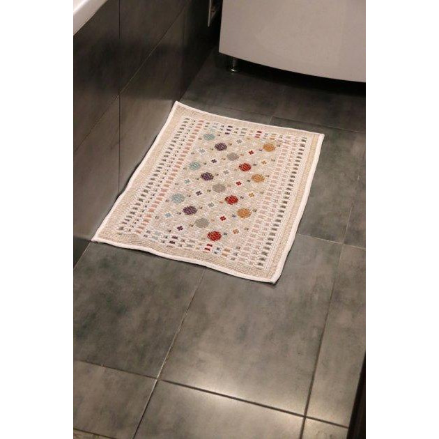 Izzi Home Килимок Geo Jute Rug-3  червоний 50х80 см (606303) - зображення 1