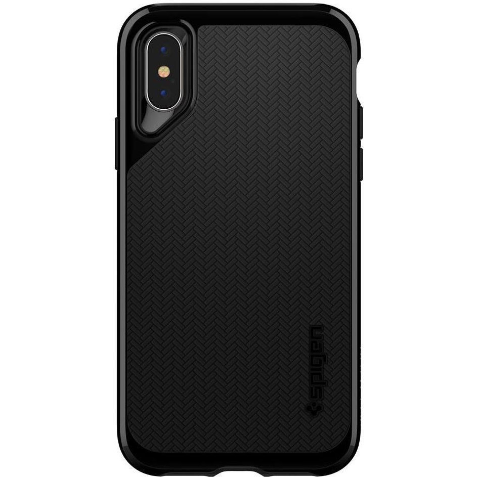 Spigen iPhone XS Max Case Neo Hybrid Jet Black 065CS24839 - зображення 1