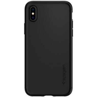 Spigen iPhone XS Max Case Thin Fit 360 Black 065CS24846 - зображення 1