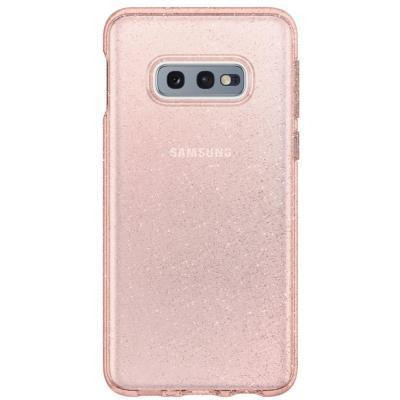 Spigen Samsung Galaxy S10E G970 Liquid Crystal Glitter Rose Quartz (609CS25835) - зображення 1