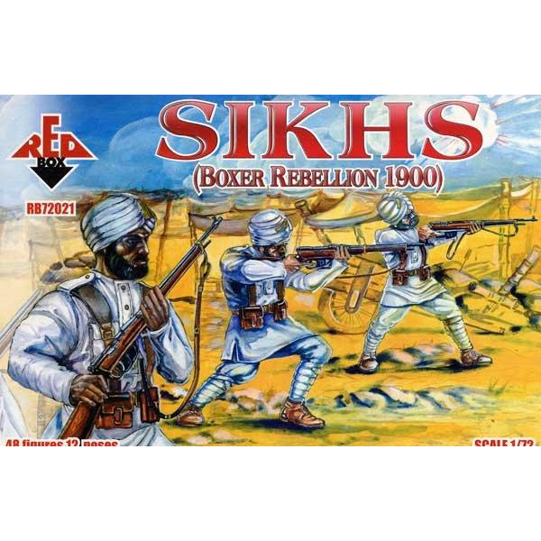 Red Box Sikhs, Boxer Rebellion 1900 (RB72021) - зображення 1