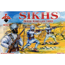   Red Box Sikhs, Boxer Rebellion 1900 (RB72021)