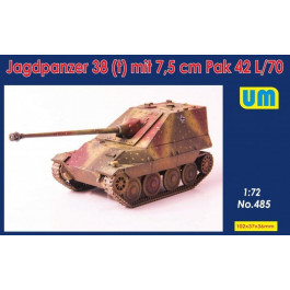   UniModels Немецкая САУ Jagdpanzer 38 с 7.5cm Pak 42 L/70 (UM485)