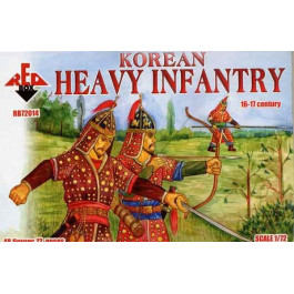   Red Box Korean heavy infantry, XVI-XVII century A.D. (RB72014)