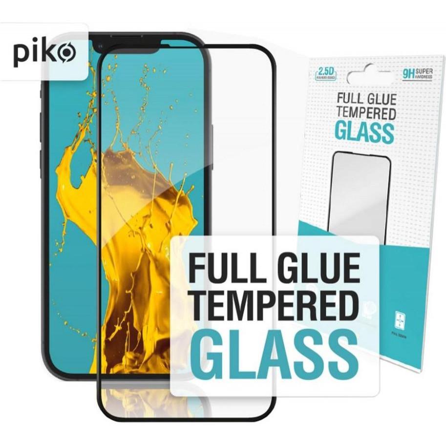 Piko Защитное стекло Full Glue для Iphone 13 mini Black (1283126515019) - зображення 1