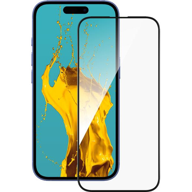 Piko Захисне скло  Full Glue для Apple iPhone 16 Plus Black (1283126593390) - зображення 1