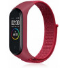 BeCover Ремінець Nylon Style для Xiaomi Mi Smart Band 5/6 Red (705431) - зображення 1