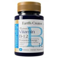   Earth's Creation Vitamin B-12 1000 mcg Sublingual 60 tab / 60 servings