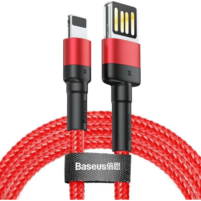 Baseus Cafule Cable Special Edition USB for Lightning 1m Red (CALKLF-G09) - зображення 1