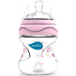   Nuvita Бутылочка для кормления Mimic 150мл. 0м+ Антиколиковая, розовая (NV6010Pink)