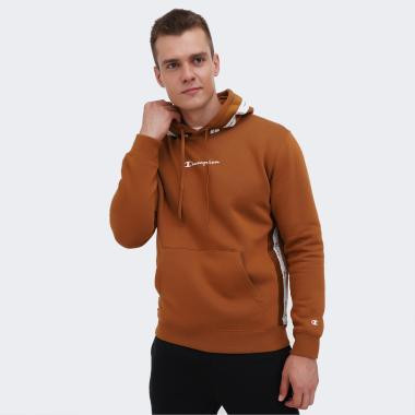 Champion Коричнева чоловіча кофта  hooded sweatshirt cha219092-RUE - зображення 1