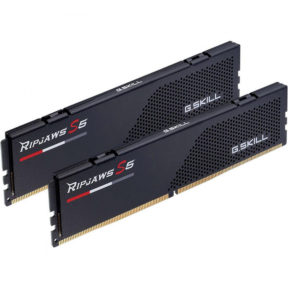 G.Skill 32 GB (2x16GB) DDR5 6000 MHz Ripjaws S5 Black (F5-6000J3648D16GX2-RS5K) - зображення 1