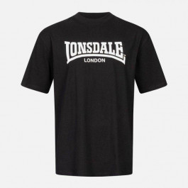   Lonsdale Футболка  Keisley 117205-1500 Xl Black/White (4251522374872)