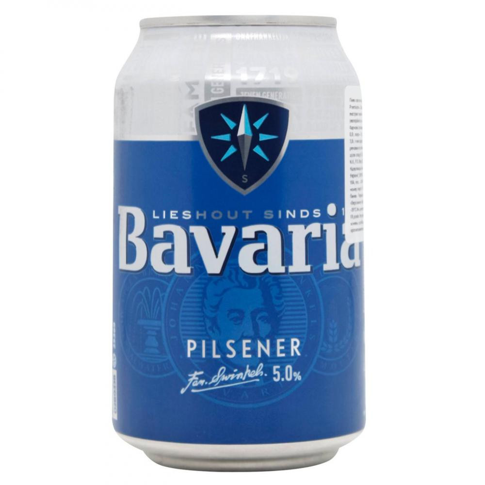 Bavaria Пиво Баварія преміум 0,33 л (8714800003216) - зображення 1