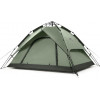 Naturehike 3P Pop-up Camping Tent NH21ZP008, forest green - зображення 1