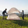 Naturehike Cloud Up 2P Camping Tent 20D + footprint NH18T010-T, dark blue - зображення 9