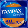 Tampax Тампони  Compak Super Plus з аплікатором 16 шт (8001841300399) - зображення 1