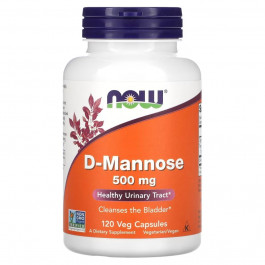   Now Foods D-Mannose 500 mg 120 caps