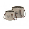 Naturehike Round bucket PVC 10 л light coffee NH20SJ040 - зображення 2