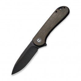   Civivi Elementum Dark Micarta Black Blade (C907Z)