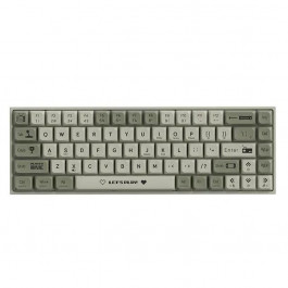   Ajazz AK680 Wired Red Switches Grey White