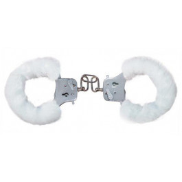   Toy Joy Наручники с плюшем Furry Fun Cuffs белые (TOY9503)