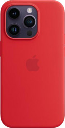   Apple iPhone 14 Pro Silicone Case with MagSafe - (PRODUCT)RED (MPTG3)