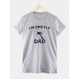   Love&Live Футболка  I'm one fly dad LLP00691 XXL Серая (LL2000000254616)