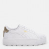 PUMA Жіночі кеди низькі Puma 39509901 39 Puma White-Puma Silver-Puma Gold (4099686377588) - зображення 1