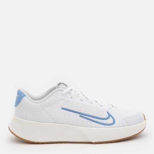 Nike Жіночі кросівки для тенісу  Vapor Lite 2 Hc DV2019-105 38 (7US) 24 см White/Light Blue-Sail-Gum Ligh - зображення 1