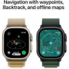 Apple Watch Ultra 2 GPS + Cellular 49mm Black Titan. Case w. Dark Green Alpine Loop - Large (MX4T3) - зображення 6