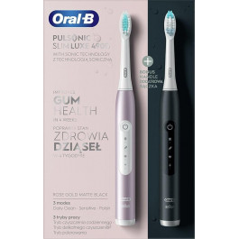   Oral-B Pulsonic Slim Luxe 4900 RoseGold + MatteBlack