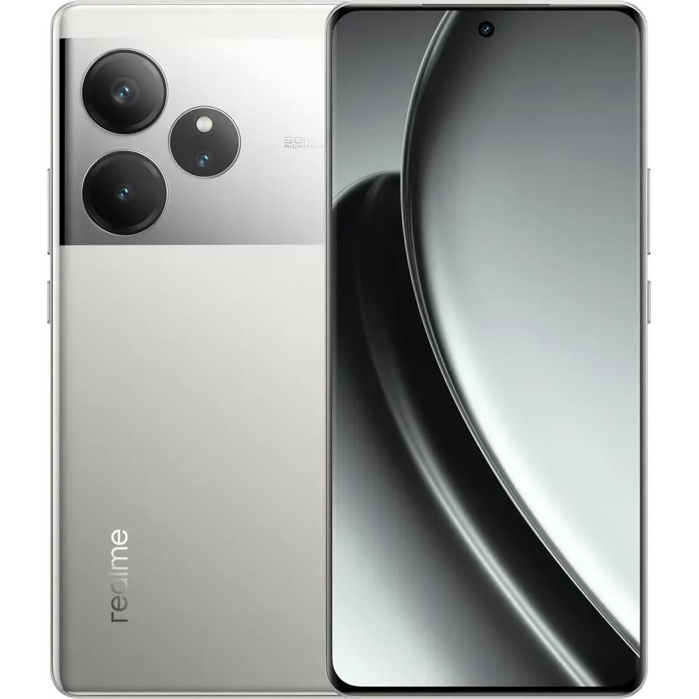 realme GT 6 12/256GB Fluid Silver - зображення 1