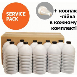   HG toner Тонер HP LJ P1005/1606 10кг 12x833г Service Pack бутль (HG361-10SP)