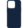 MAKE Apple iPhone 15 Pro Max Silicone Navy Blue (MCL-AI15PMNB) - зображення 1