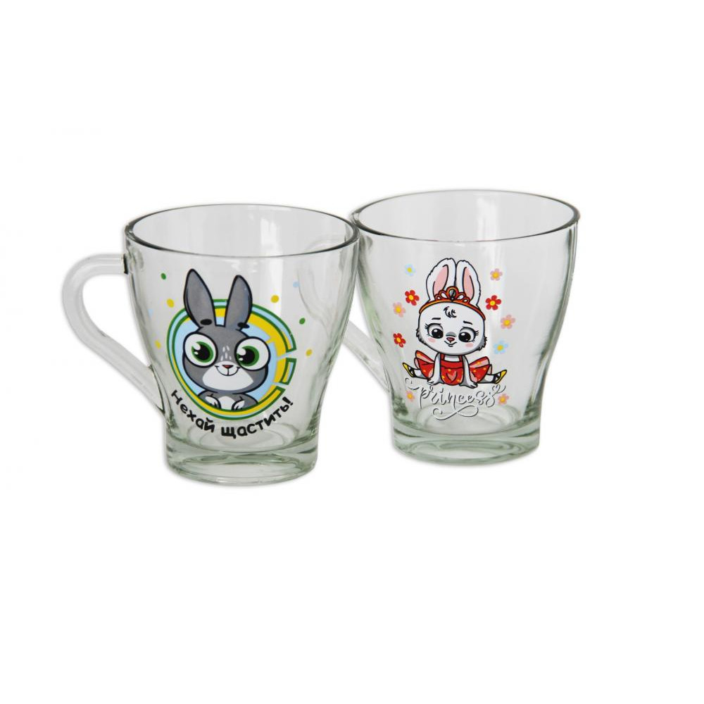 GalleryGlass Кухоль скляний  Fresia "Символ року", 280 мл (5104578038498) - зображення 1