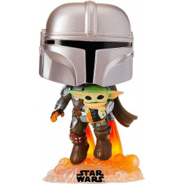   FunKo Pop! Bobble Star Wars Mandalorian: Mando Flying with Jet (50959)