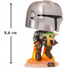 FunKo Pop! Bobble Star Wars Mandalorian: Mando Flying with Jet (50959) - зображення 3