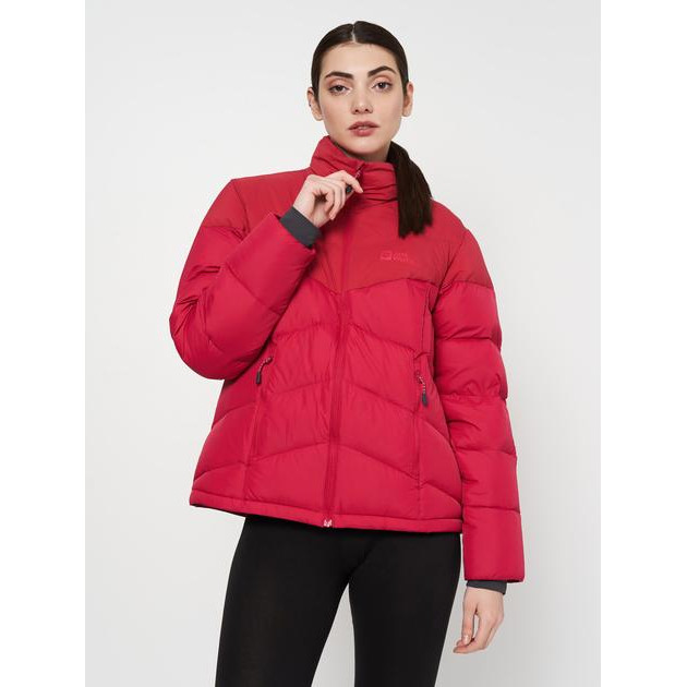 Jack Wolfskin Пуховик  Herzberg Down Jkt W 1207131_2160 S Малиновий (4064993520354) - зображення 1