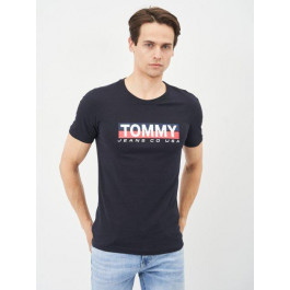   Tommy Hilfiger Футболка  10649L (48) Темно-синяя