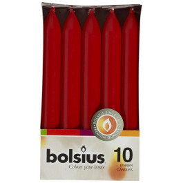   Bolsius Свічка  702202.1 столова, бордо 17х2 см, 1 шт (8711817191325)