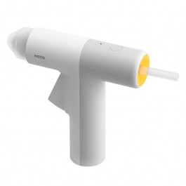   HOTO Lithium Battery Glue Gun White (QWRJQ001)