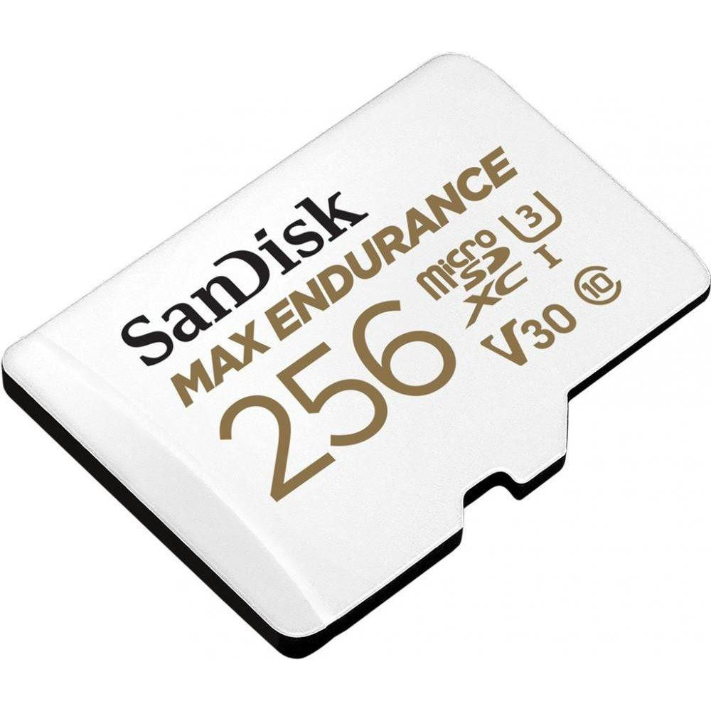 SanDisk 64 GB microSDXC Max Endurance UHS-I U3 V30 + SD adapter SDSQQVR-064G-GN6IA - зображення 1