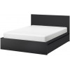 IKEA MALM Каркас высокий с 4 ящиками 160x200 czarnobraz без основы под матрас (599.316.27) - зображення 1