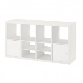   IKEA KALLAX Книжкова шафа білий 147x77 (795.529.08)