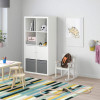 IKEA KALLAX стеллаж с дверьми 77x39h147 (990.171.86) - зображення 2