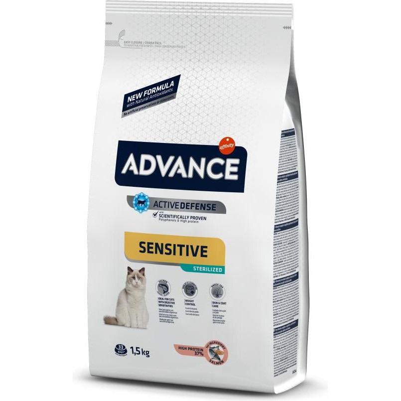 Advance Sterilized Sensitive Salmon 1,5 кг (922080) - зображення 1