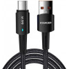 Essager Sunset Fast Charging Data Cable USB-A to Type-C 66W 3m Black (EXCT-CGC01) - зображення 1